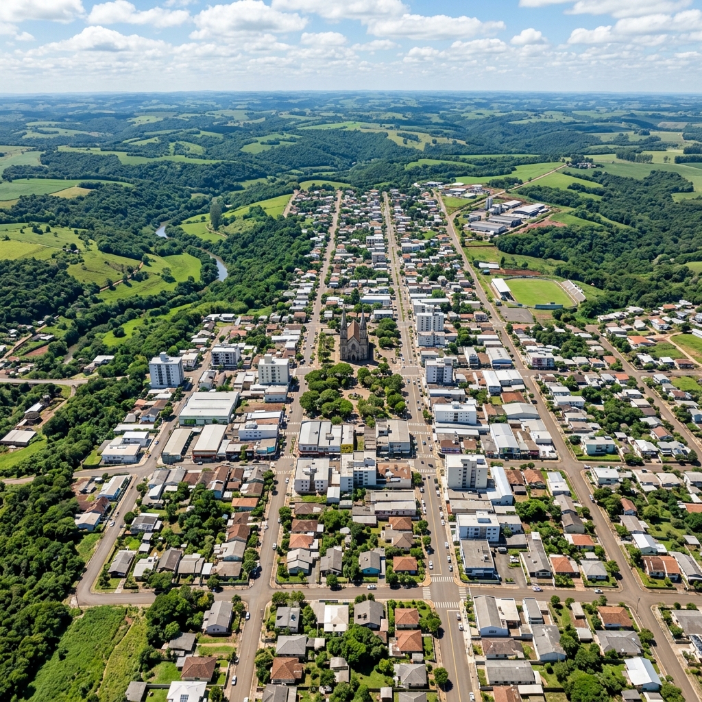 Vista de Chopinzinho, PR